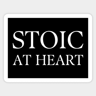 Stoic At Heart Sticker